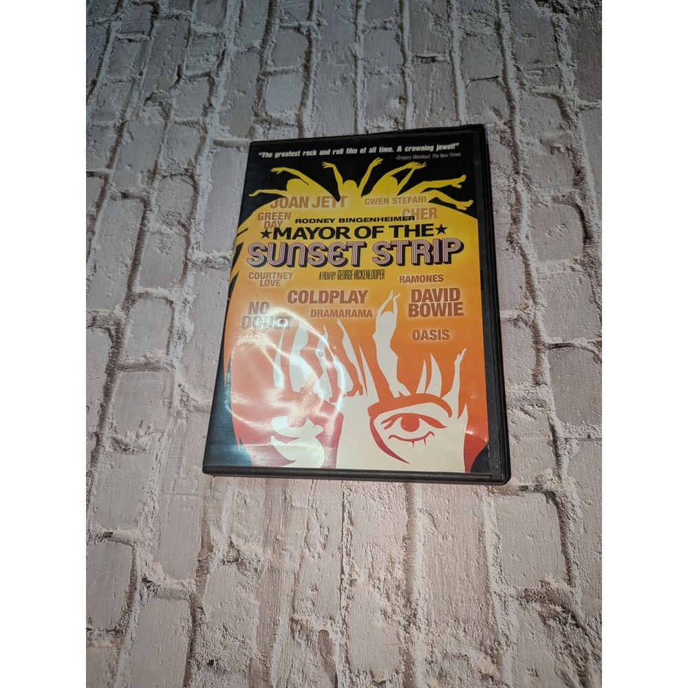 Mayor of the Sunset Strip DVD Rodney Bingenheimer Documentary Rock Music Film